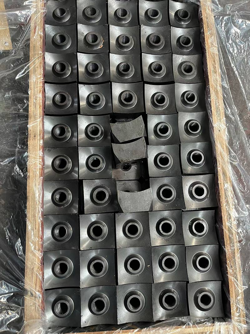 single-shaft-shredder-blades-in-wooden-box-02 木箱单轴撕碎机刀片-02