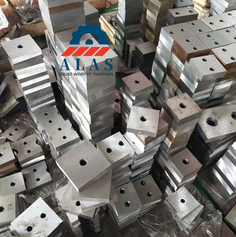 ALAS Factory-Direct Industrial Inventory Distribution ALAS H13钢筋剪切块批发仓储厂