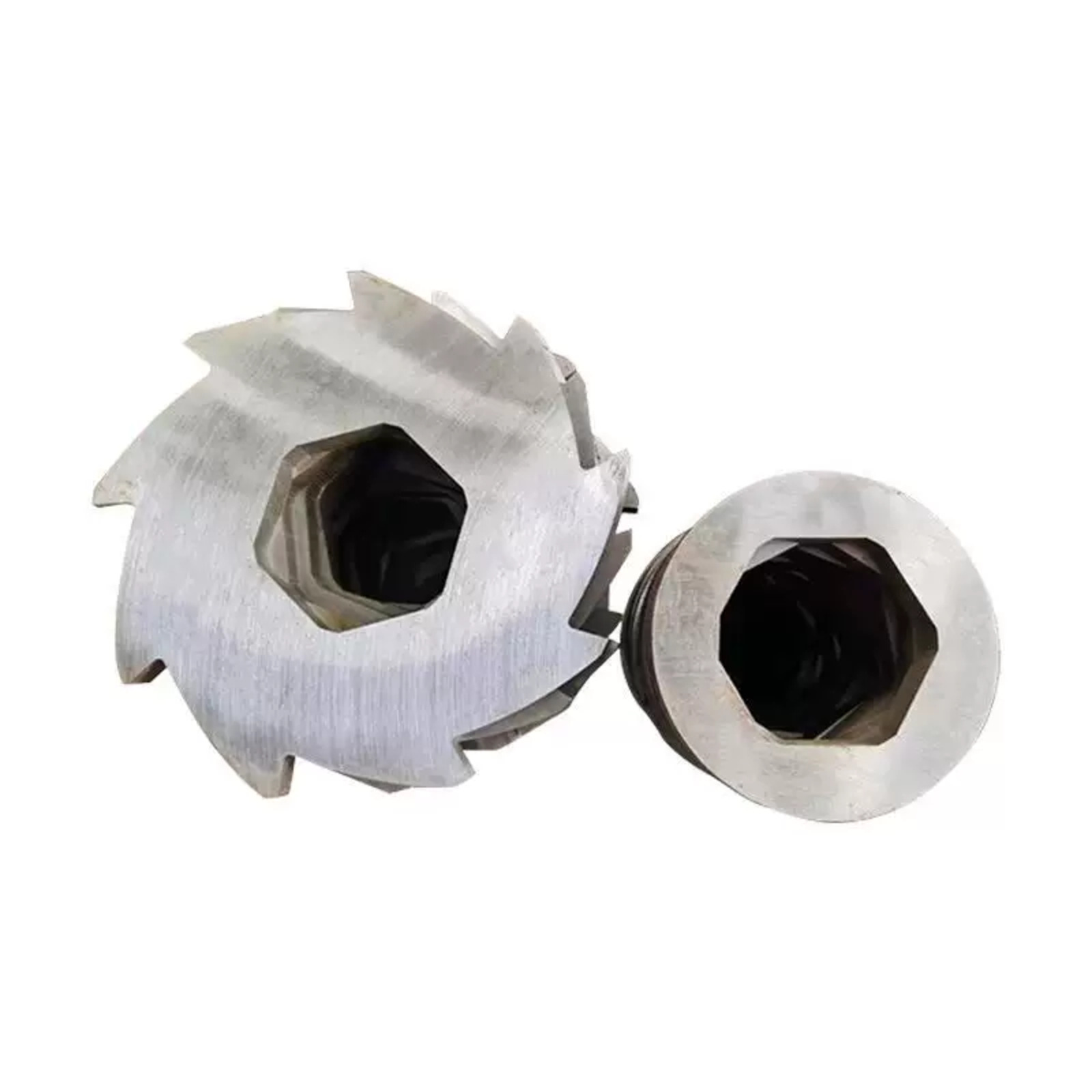 用于塑料回收的定制 SKD-11 双轴撕碎机刀片