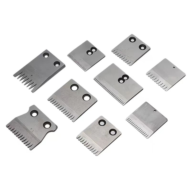 橡胶轮胎硫化后销孔修整刀片