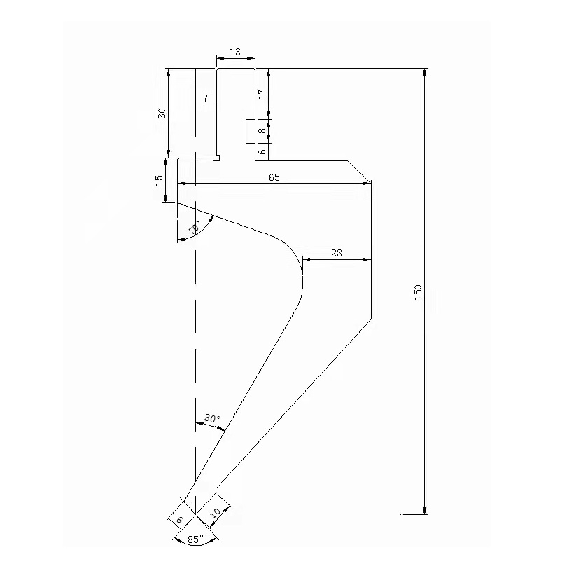 液压弯曲机模具