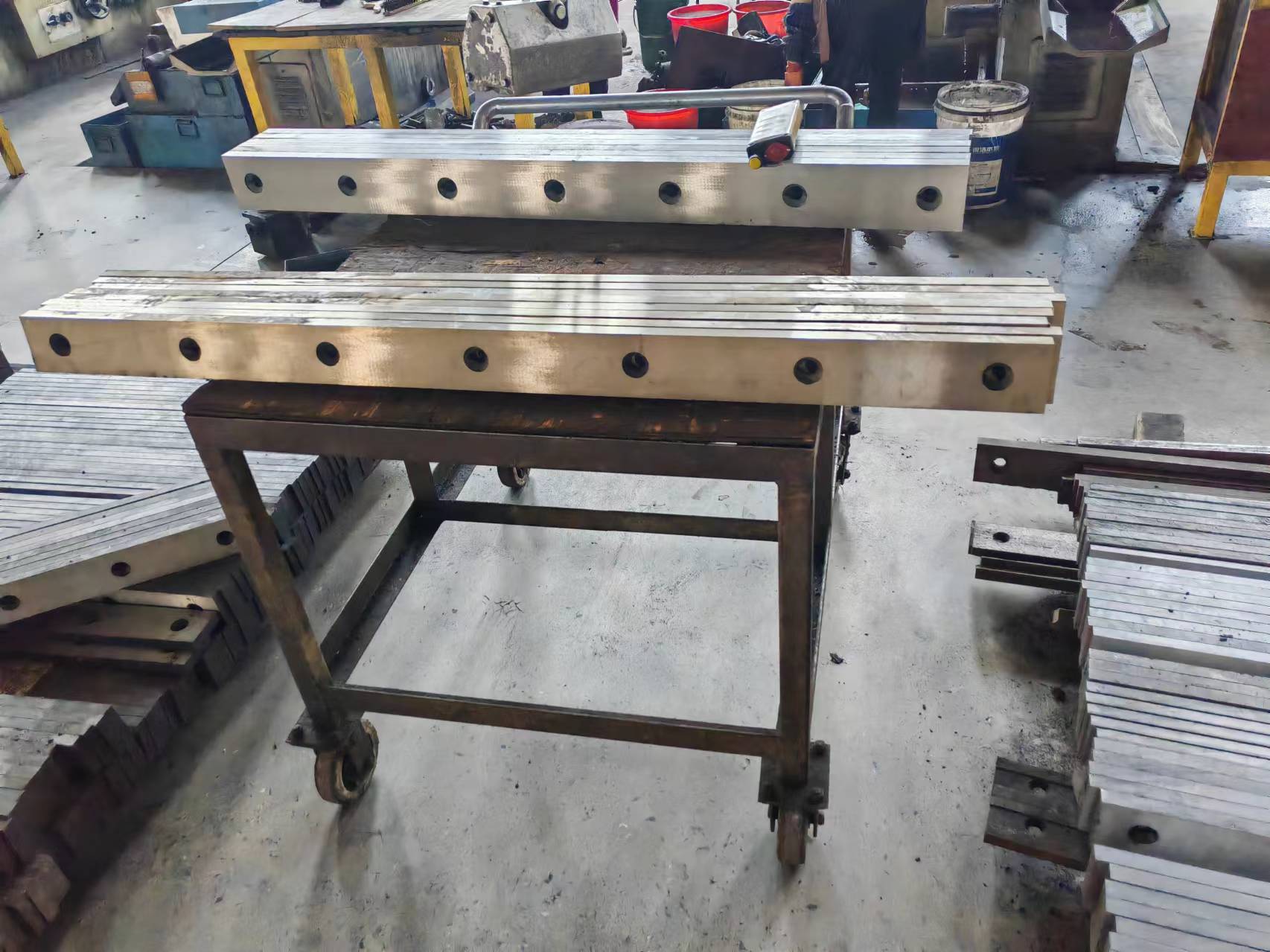 液压金属剪切刀片