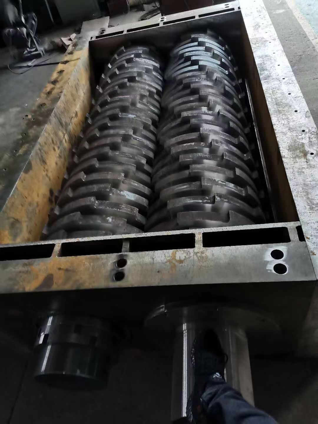 双轴撕碎机刀片 (8)