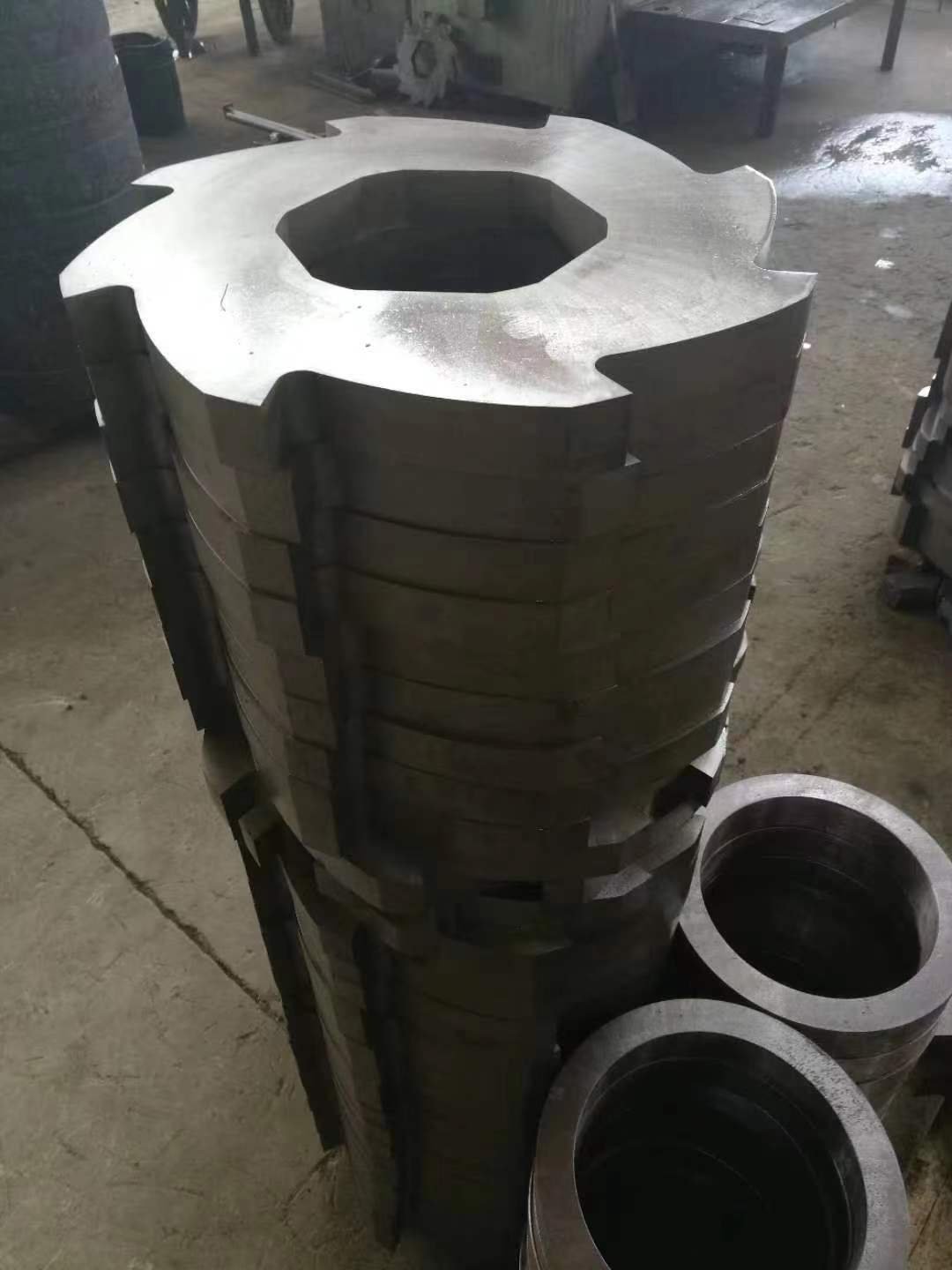 双轴撕碎机刀片和硬化垫片-02