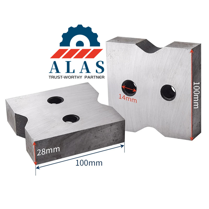 ALAS 100x100x28mm异型钢筋刀片尺寸