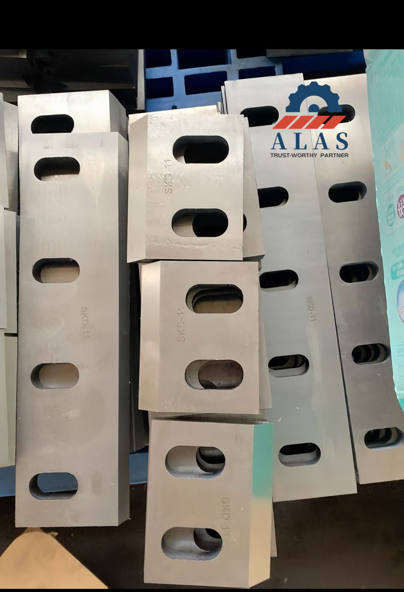 ALAS制造的SKD-11工具钢造粒机刀具